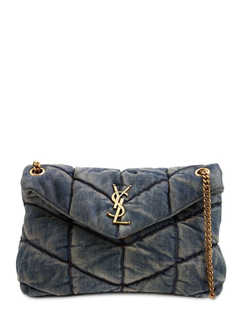 Saint Laurent Borsa Con Catena Loulou 